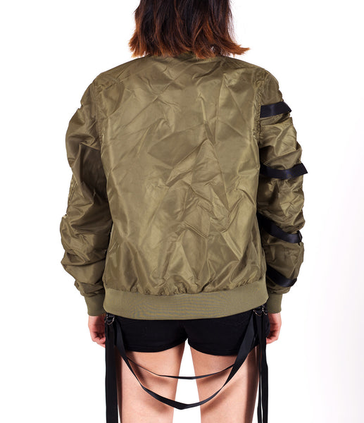 ジャケット・アウター PVOT PREMIUM MA-1 JACKET (DYED BEIGE) Pvot Premium MA-1 Jacket (Dyed Beige)